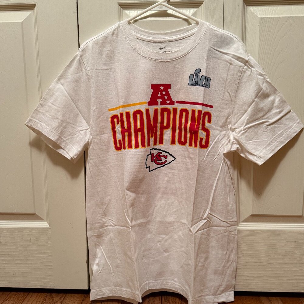 Mens KC Chiefs LIVII AFC Conference Champions T-Shirt